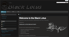 Desktop Screenshot of blacklotus.info