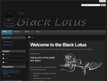 Tablet Screenshot of blacklotus.info